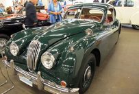 Trimoba AG / Oldtimer und Immobilien,Jaguar XK 140 FHC 1956; R6, 3442ccm, 190PS, 1400kg 4-Gang, VP: 98‘000.-