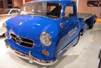 Trimoba AG / Oldtimer und Immobilien, Mercedes Rennwagentransporter 1955. Damals auch „blaues Wunder“ genannt. 6 Zyl. Reihe, 2996ccm, 192 PS, 170km/h. Auf der Basis des 300S entwickelt.  Wurde für Rennwagentransporte zwischen der Rennstrecke und dem  Werk eingesetzt.