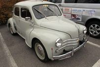 Trimoba AG / Oldtimer und Immobilien,Renault (Heck)  4CV 1947-61 ; 4 Zyl., 700ccm, 21 PS.  Die Zierleisten an der Front gab es ab Modelljahr 1954